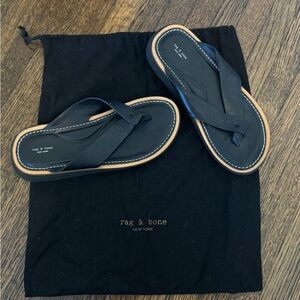 rag & bone leather sandals size 6